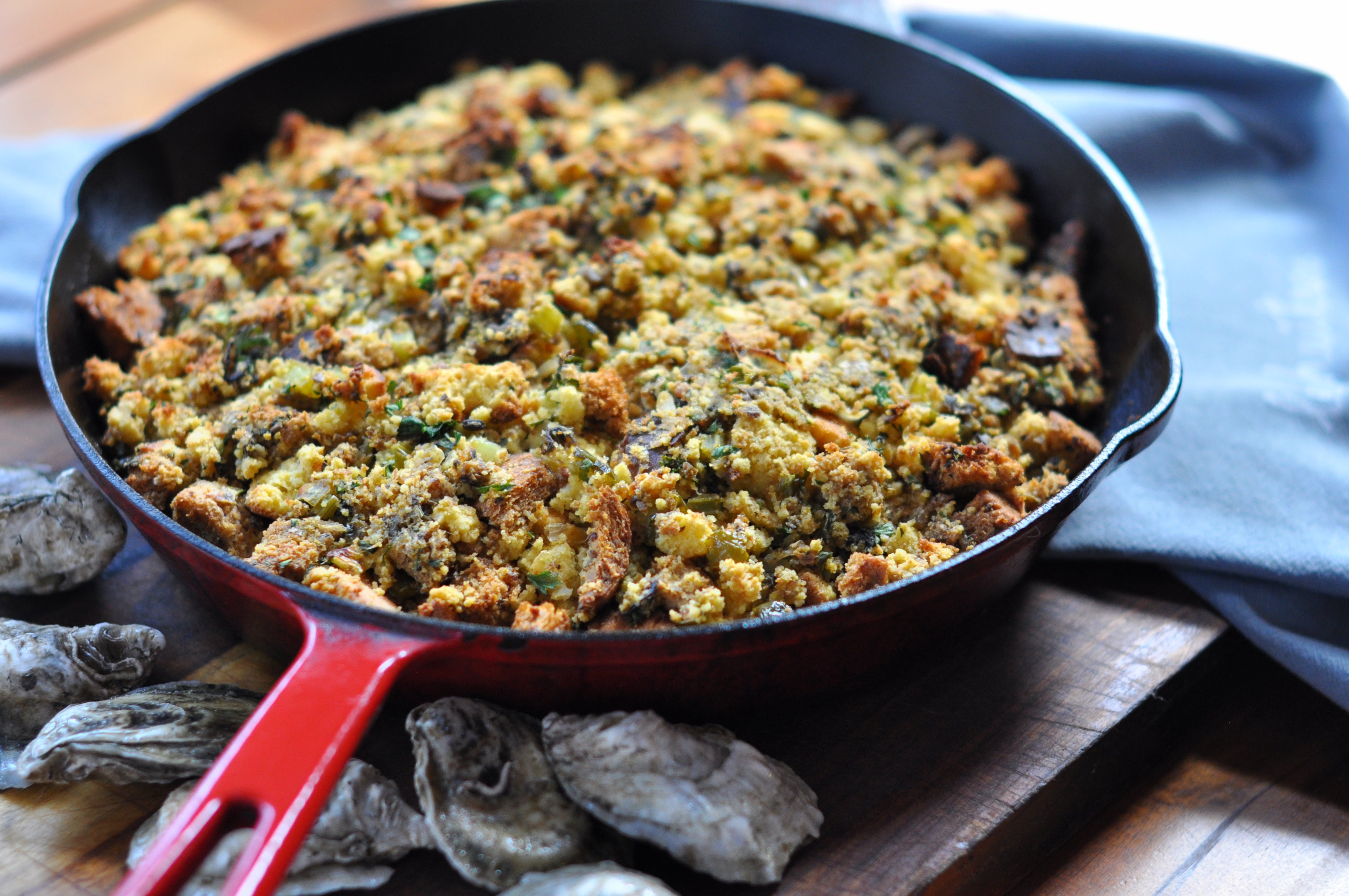 My Favorite Oyster Stuffing Recipe