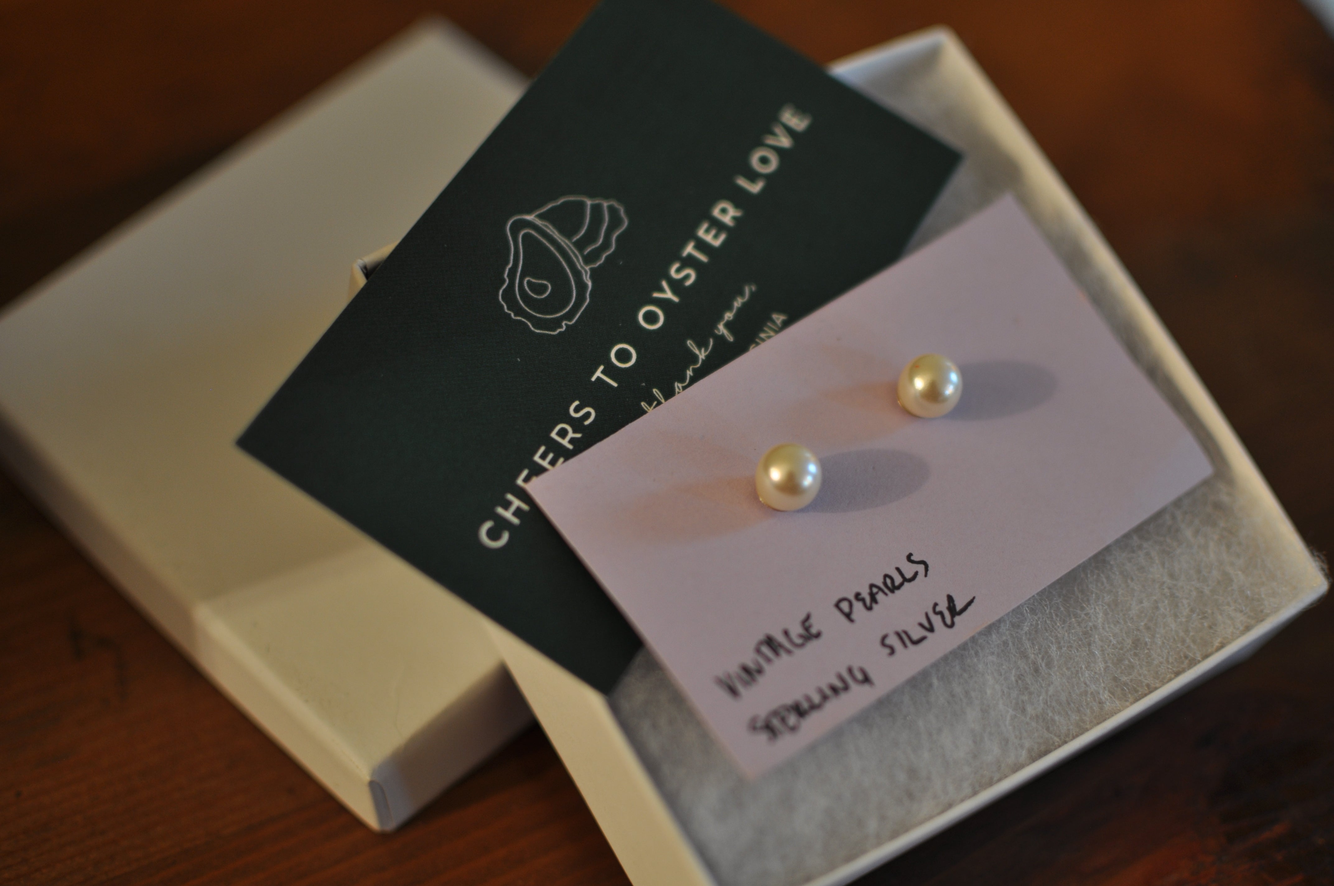 Vintage Pearl Earrings