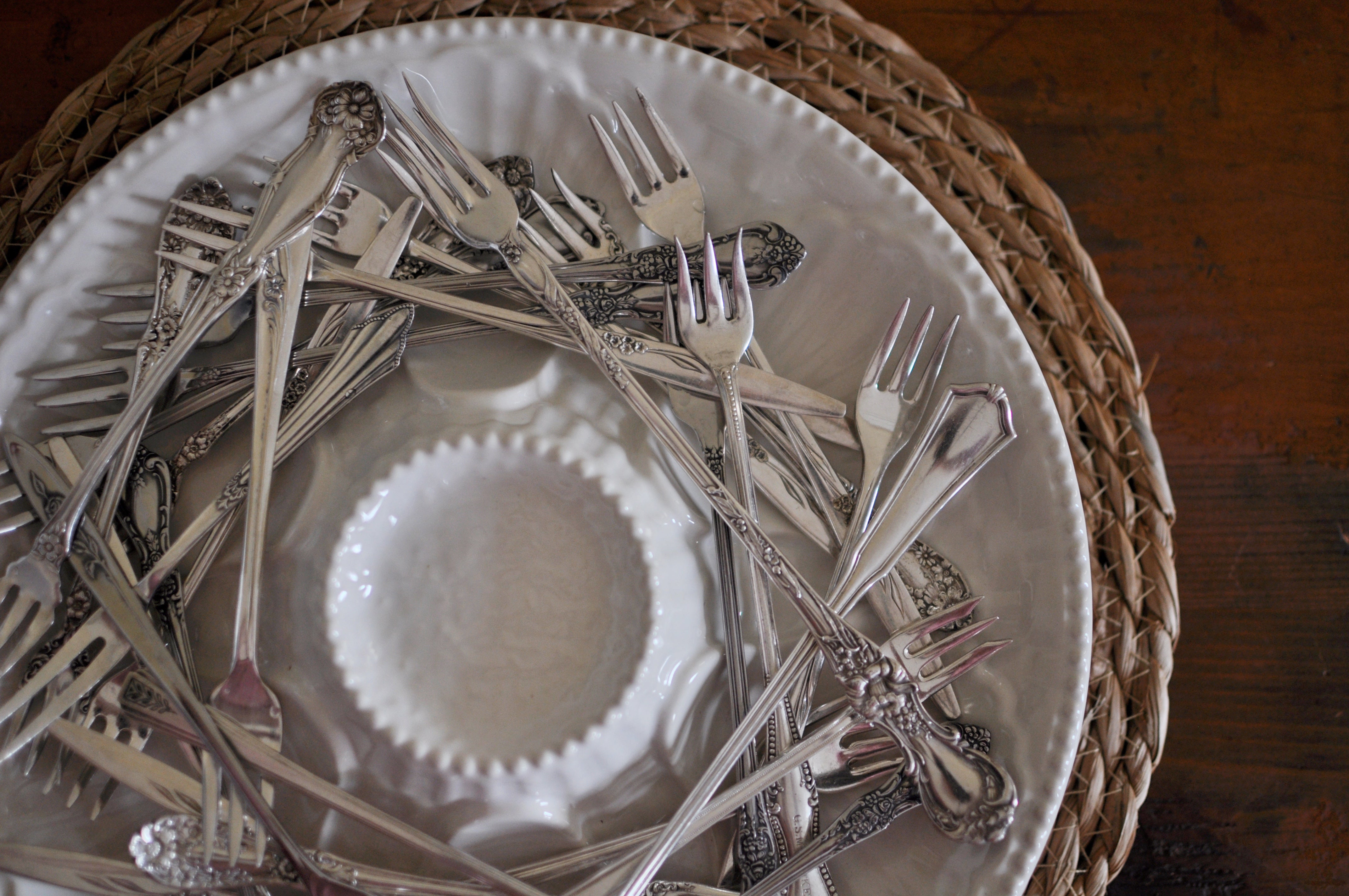 Vintage Cocktail Forks (Set of 4)