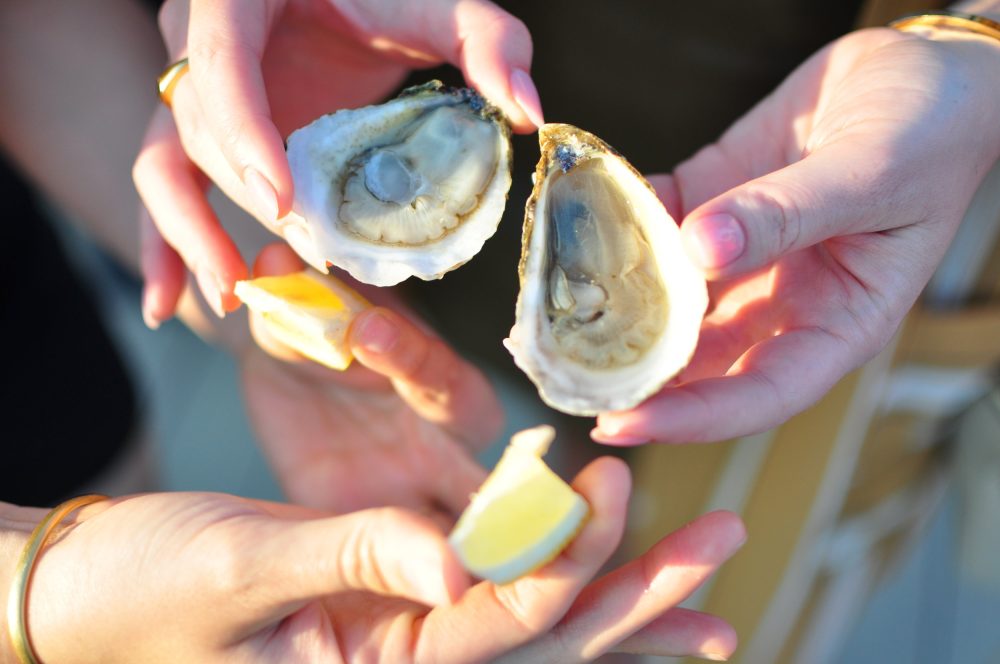 Always better shared. Photo Cred: Warwick Ombler of Lady Oyster.